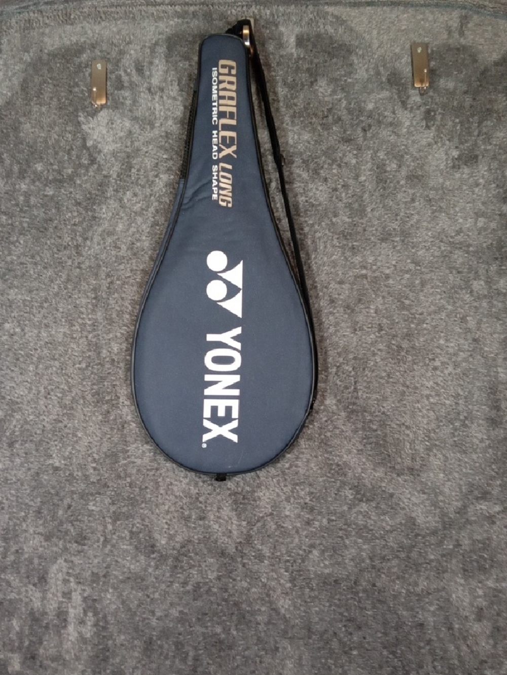 Yonex Graphite Long Isometric Head 90s To 2000s Mid 102w/case Tenjis Racket